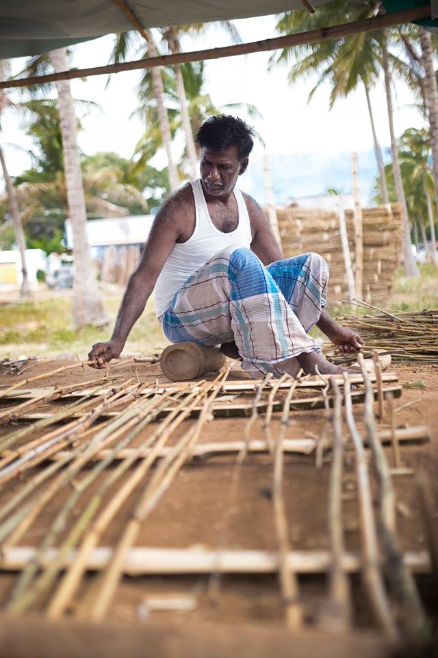 arthanaaripalayam, pollachi, fencing, bamboo weaving, bamboo, village tour, bamboo fence making, pollachi papyrus, thadam experiences, people of pollachi