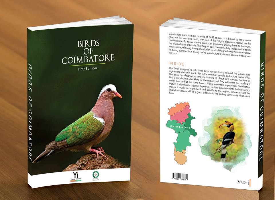 birds of coimbatore, young indians, Yi, Coimbatore Nature Society, Field guide,